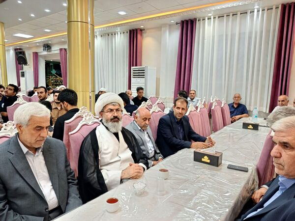 مراسم تجلیل از عوامل هیئت فرهنگیان و دانش آموزی شهرستان کاشمر 