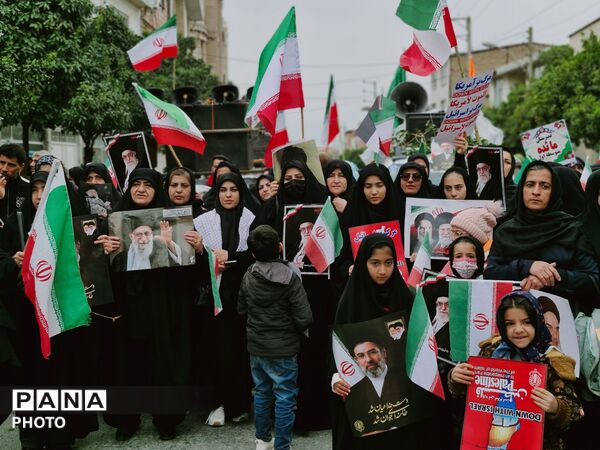 فریاد بلند آزادی قدس در گلوگاه 