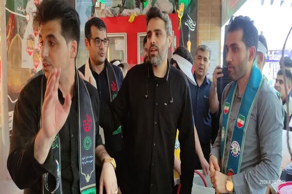 بازدید معاون اردویی گردشگری سازمان دانش‌آموزی از مواکب خوزستان