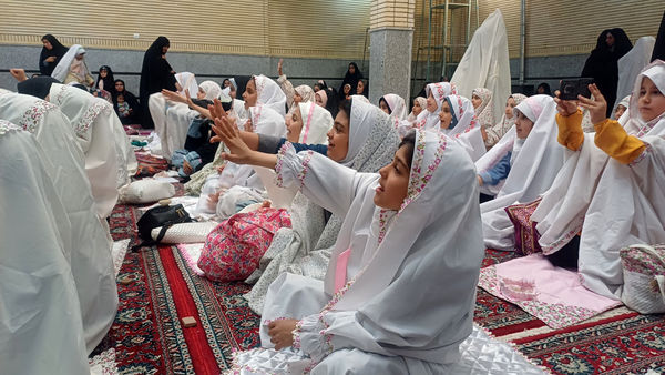 جشن عبادت دانش‌آموزان شهرستان کهک