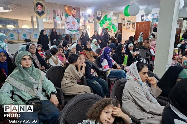 جشن عید غدیر در مسجد علی‌بن موسی‌الرضا خاورشهر 