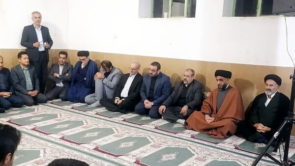 مراسم ترحیم دو قاضی خوشنام کهگیلویه و بویراحمد در دهستان کریک