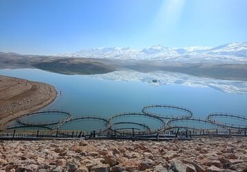 نقش حیاتی سد ایوشان در رونق گردشگری و کشاورزی شهر زاغه
