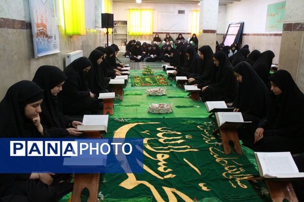 برگزاری محفل انس با قرآن و جزء‌خوانی قرآن کریم به یاد شهدای مظلوم غزه