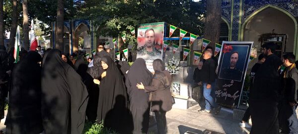 چهلم شهید امنیت هادی میر آبادی در بهشت فضل نیشابور 