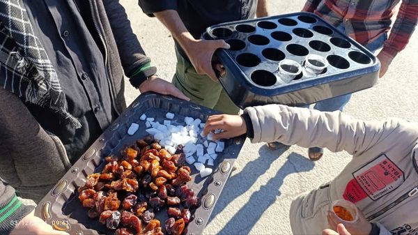 ایستگاه صلواتی هیات عاشقان ثارالله دیشموک به‌مناسبت ایام فاطمیه