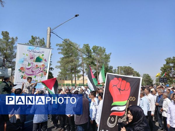 راهپیمایی جمعه خشم در کاشمر