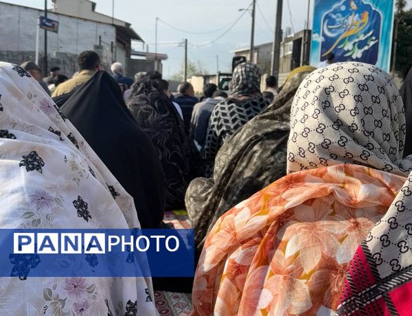 اقامه نماز عید فطر در ایزدشهر