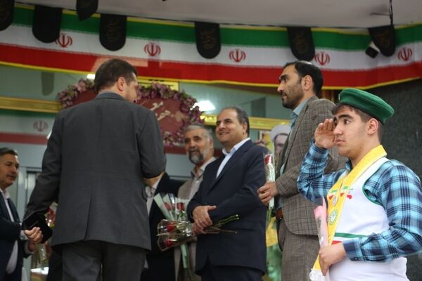 آیین سپاس معلم در اداره‌کل آموزش و پرورش آذربایجان شرقی