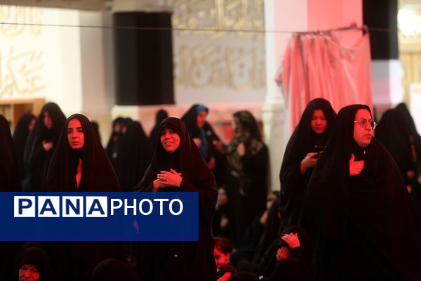 عزاداری شهادت دختر سه ساله امام حسین(ع) در قم