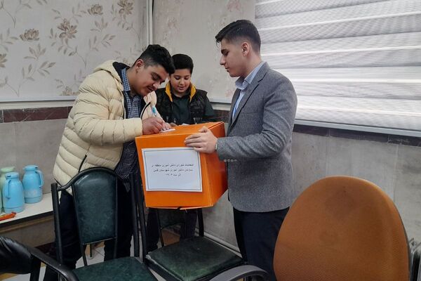انتخابات شورای دانش آموزی منطقه ای سازمان دانش آموزی شهرستان قدس