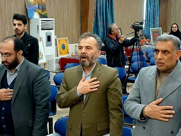 آیین نواختن زنگ پژوهش در مشهد 
