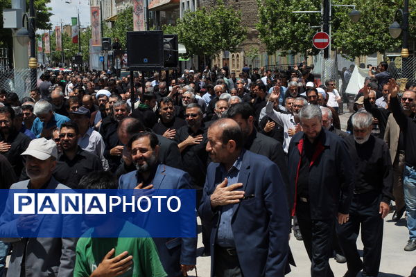 حرکت دسته عزاداری رحلت امام خمینی 