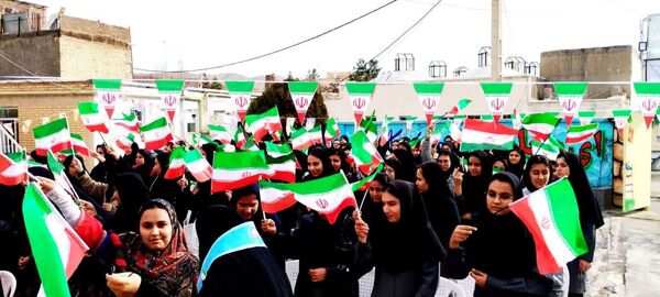 جشن باشکوه و پرشور ایرانمون در آموزشگاه دخترانه فاطمیه شهر کلات 