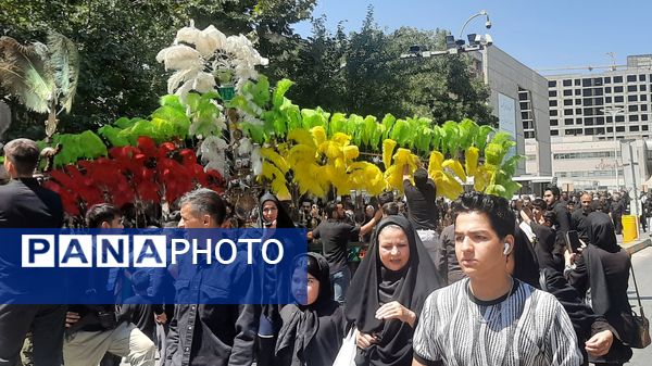جاماندگان اربعین حسینی در مسیر حرم مطهر امام مهربانی
