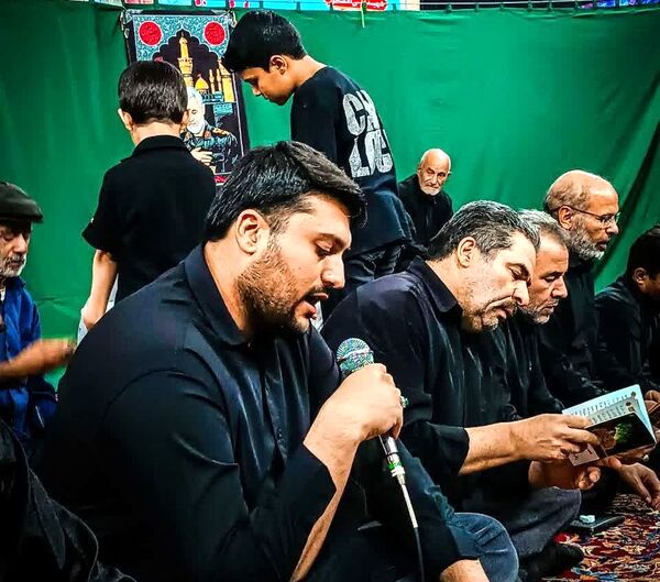 مراسم سوگواری شهادت امام رضا (ع) در شهر رباط‌سنگ 
