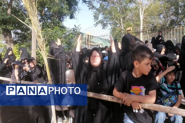 مراسم آیینی خیمه سوزان سنت هرساله مردم مشهد