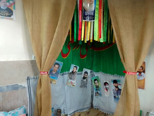 مراسم معنوی اعتکاف در مسجد صاحب الزمان جوادیه