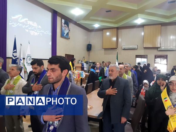 مراسم سالروز تأسیس سازمان دانش‌آموزی در مازندران