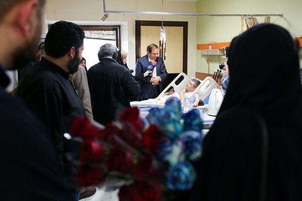 عیادت معاون قوه قضاییه از مجروحان حوادث اخیر