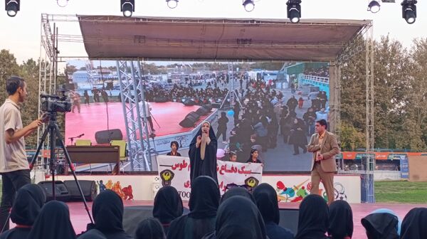 افتتاحیه جشنواره خانواده ورزش در بوستان ملت مشهد مقدس