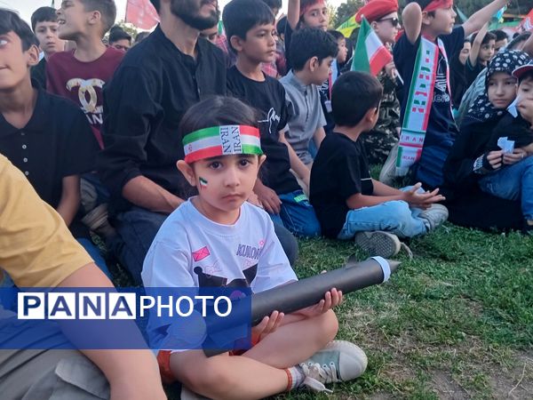 اجتماع بزرگ کودک و نوجوانان در پارک ملت مشهد مقدس