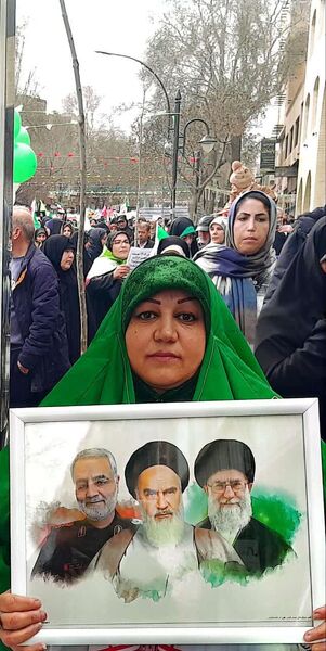 حضور اقشار مختلف جامعه در راهپیمایی پر شکوه ۲۲ بهمن سال ۱۴۰۴