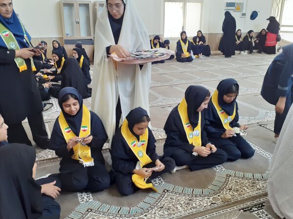 جلوه‌هایی از پیش اردوی دختران خراسان شمالی در بجنورد