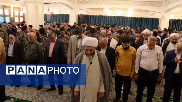 نماز جمعه سیاسی دشمن شکن بندپی شرقی با حضور نوجوانان و جوانان بسیجی