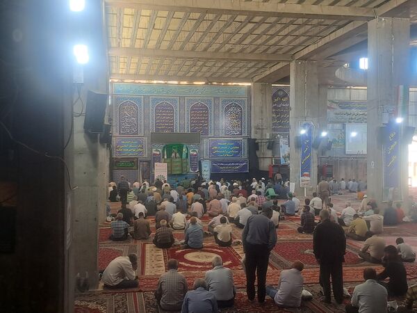 نماز جمعه در دهه سوم محرم در نیشابور