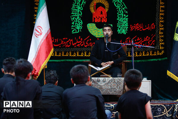 محفل عزاداری مکبرین نوجوان حرم مطهر رضوی