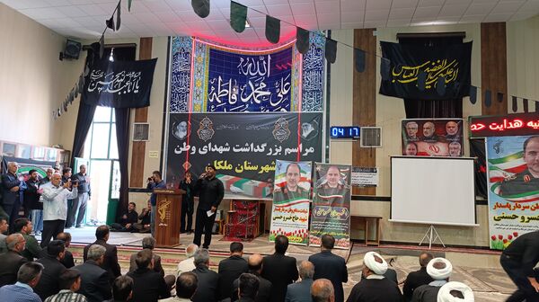 ملکان در سوگ شهدا؛ فریاد وحدت علیه جنایت صهیونیستی