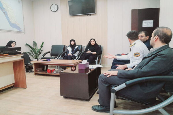 نشست خبری رئیس پلیس راهور استان بوشهر