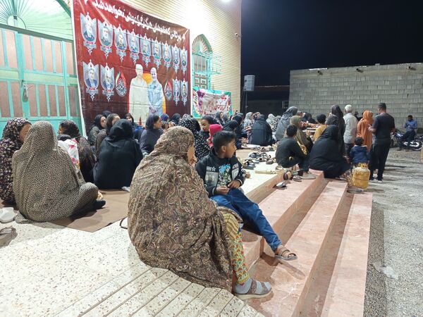 برپایی موکب خودجوش مردمی در مسجد صاحب‌‌‌الزمان لردمنجلی میناب