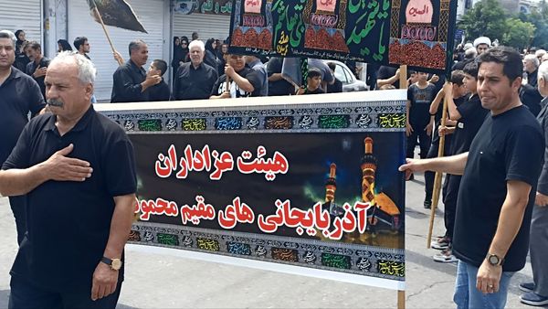 رنگ و بوی سوگواری عاشورا در محمودآباد 
