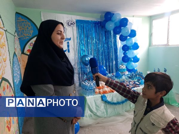 برپایی جشن آب در دبستان سرافراز ناحیه۷ مشهد 
