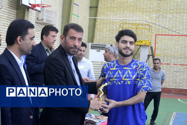 سعدآباد قهرمان مسابقات فوتسال فرهنگیان استان بوشهر 