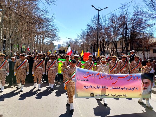 راهپیمایی باشکوه روز قدس در بروجرد