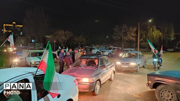 مردم استوارشهر بار در دفاع از اقتدار کشور و اعلام بیعت با رهبری