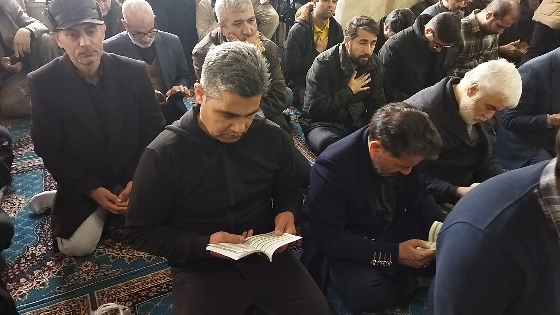قرائت آل یاسین به یاد رهبر شهید معظم انقلاب اسلامی در نیشابور 