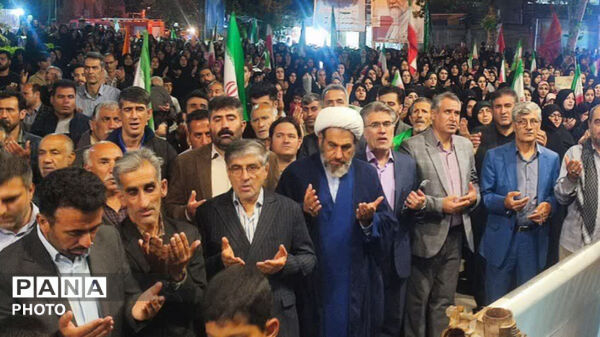 موج شصت و چهارم حضور حماسی مردم قهرمان کوهدشت، برای لبیک به ندای رهبر انقلاب اسلامی