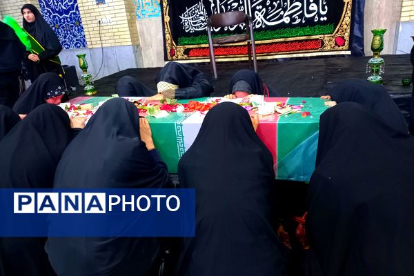 هیات دانش‌آموزی مجموعه تربیت علوی، میزبان شهید گمنام