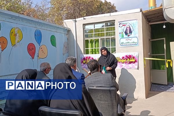 افتتاحیه نمازخانه مدرسه دخترانه قدس منطقه چهاردانگه