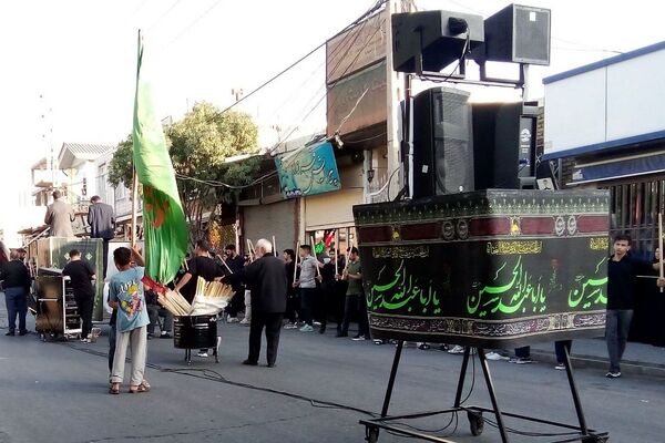 برگزاری مراسم «شاه حسین گویان» اربعین در شهرستان تکاب