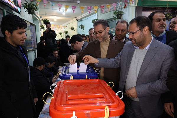حضور وزیر آموزش و پرورش در انتخابات ۱۱ اسفند ۱۴۰۲
