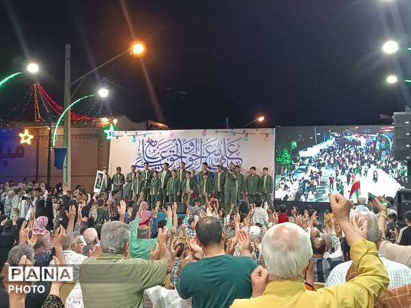 مهمانی یک کیلومتری عید غدیر در لارستان