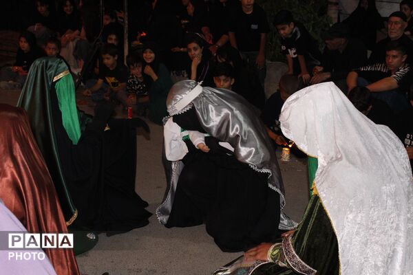 شکوه حماسه عاشورا در اجرای تئاتر شهادت حضرت امام حسین(ع) در نظرآباد