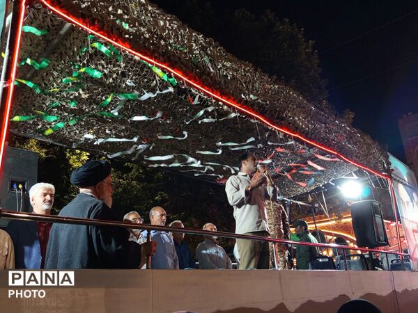 شکوه دلدادگی؛ موج جمعیت در اجتماع ۱۷۲ نیشابور