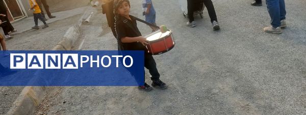 مراسم عزاداری امام حسین‌‌(ع) در روستای باغات