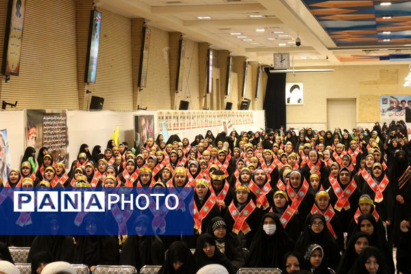 جلوه‌هایی از یادواره شهدای فرهنگی و دانش‌آموز استان قم